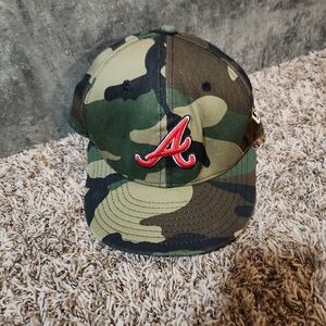 MLB Alanta Braves camo hat 7 1/8
